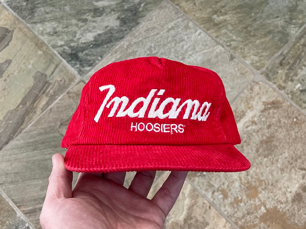 Vintage Indiana Hoosiers Snapback Hat Cap College Sports