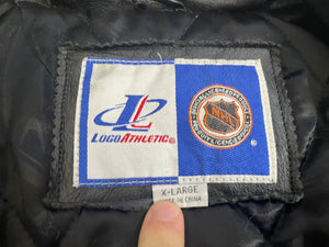 Vintage Anaheim Mighty Ducks Logo Athletic Sharktooth Hockey Jacket, Size XL