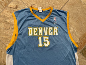 Vintage Denver Nuggets Carmelo Anthony Reebok Basketball Jersey, Size XXL