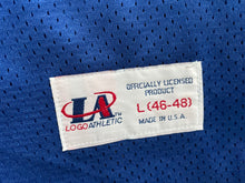 Load image into Gallery viewer, Vintage New England Patriots Drew Bledsoe Logo Athletic Football Jersey, Size Large