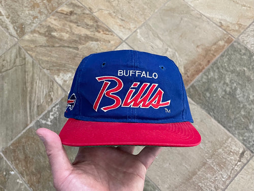 Vintage Buffalo Bills Sports Specialties Script Snapback Football Hat