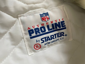 Vintage Cleveland Browns Starter Satin Football Jacket, Size XL