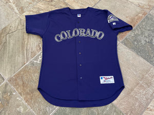 Vintage Colorado Rockies Russell Athletic Baseball Jersey, Size 48, XL