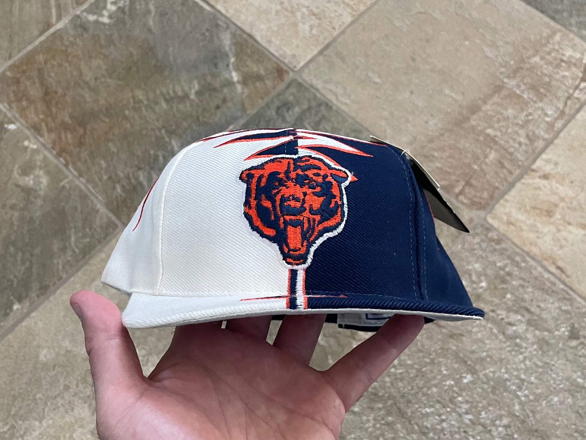 Vintage Chicago Bears Starter Shockwave Strapback Football Hat Vintage Chicago Bears Starter Shockwave Strapback Football Hat