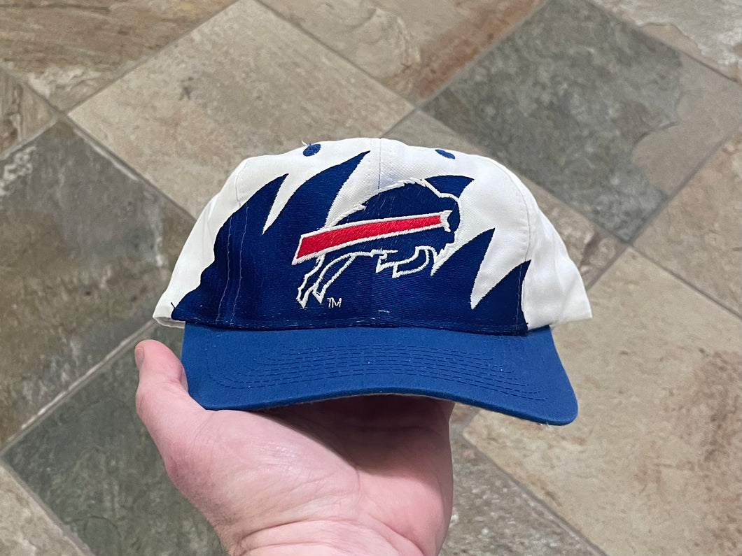 Vintage Buffalo Bills Logo 7 Sharktooth Snapback Football Hat