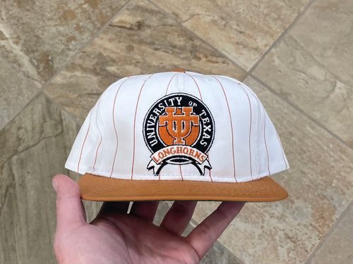 Vintage Texas Longhorns Starter Pinstripe Snapback College Hat