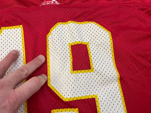 Vintage Kansas City Chiefs Joe Montana Apex One Football Jersey, Size Large