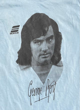 Load image into Gallery viewer, Vintage Manchester United George Best Sokka Soccer TShirt, Size Youth XL, 18-20