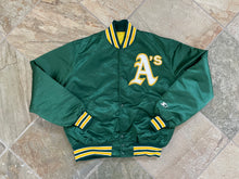 Load image into Gallery viewer, Vintage Oakland Athletics Starter Satin Baseball Jacket, Size Large