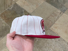 Load image into Gallery viewer, Vintage Oklahoma Sooners Starter Pinstripe Snapback College Hat
