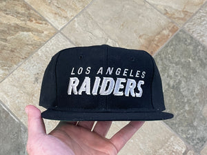 Vintage Los Angeles Raiders New Era Snapback Football Hat