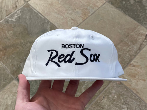 Vintage Boston Red Sox Sports Specialties Script Snapback Baseball Hat