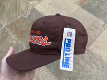 Load image into Gallery viewer, Vintage Cleveland Browns Sports Specialties Script Snapback Football Hat