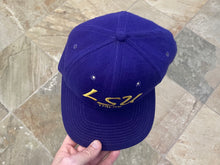 Load image into Gallery viewer, Vintage LSU Tigers Sports Specialties Script Snapback College Hat