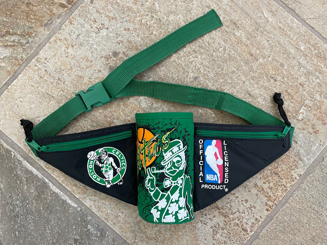 Vintage Boston Celtics Basketball Belt Fanny Pack Beer Holder ###