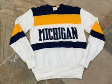 Load image into Gallery viewer, Vintage Michigan Wolverines Nutmeg College Sweatshirt, Size Medium