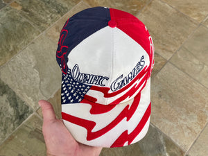 Vintage 1996 Atlanta Olympics Logo 7 Big Logo Snapback Hat ***