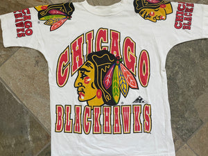 Vintage Chicago Blackhawks Apex One Hockey TShirt, Large