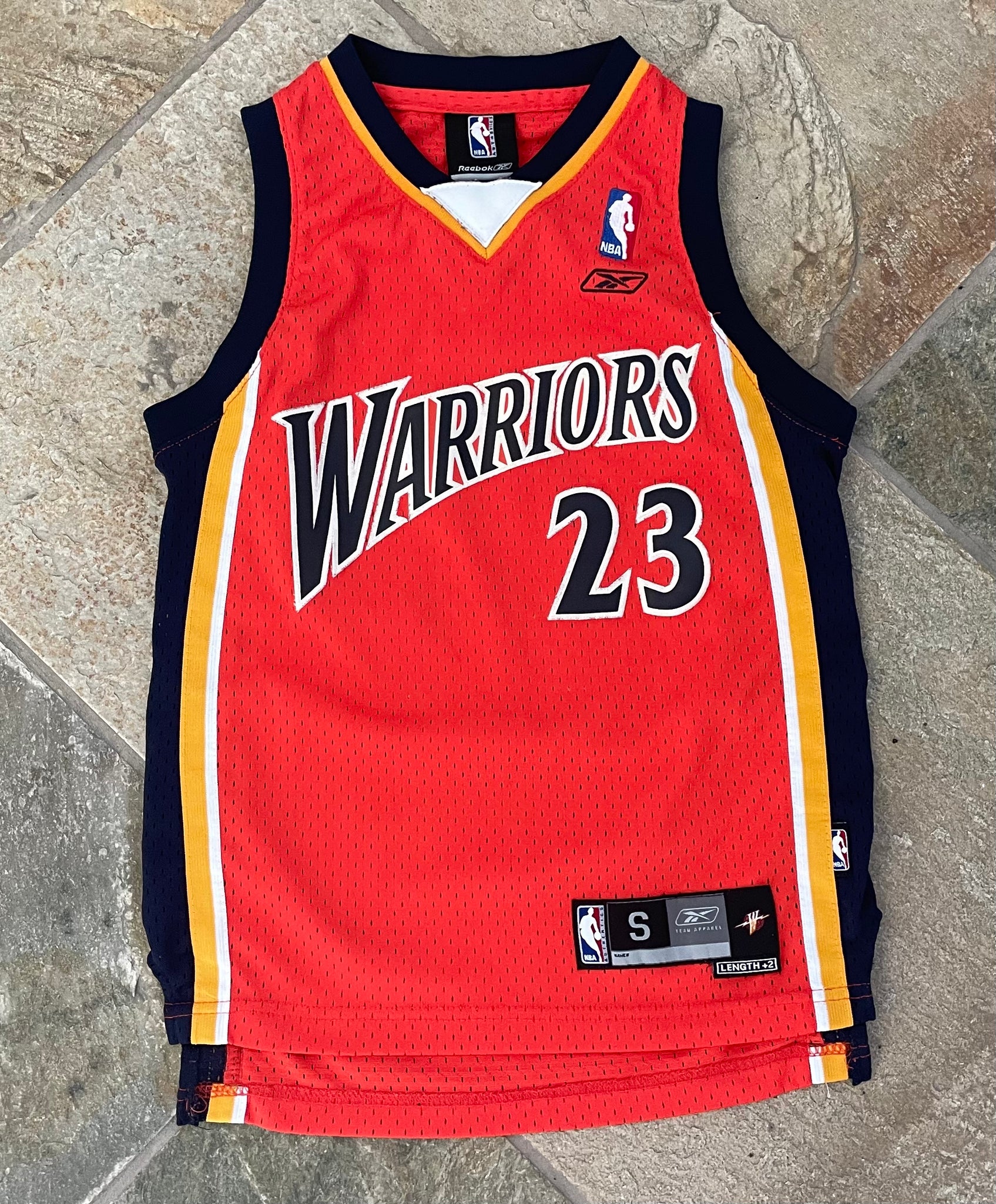 Vintage Golden State Warriors Jason Richardson Reebok Basketball Jerse Stuck In The 90s Sports