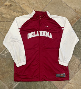 Vintage Oklahoma Sooners Nike Basketball College Jacket, Size Large