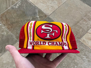 Vintage San Francisco 49ers World Champs New Era Snapback Football Hat