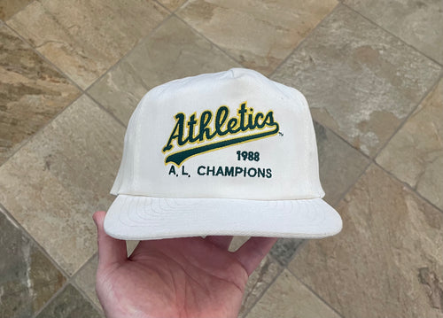Vintage Oakland Athletics Annco 1988 AL Champions Snapback Baseball Hat