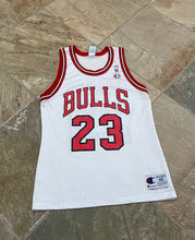 Load image into Gallery viewer, Vintage Chicago Bulls Michael Jordan Champion Basketball Jersey, Size 40, Medium