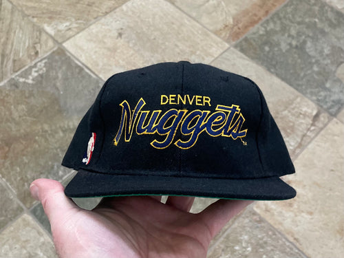 Vintage Denver Nuggets Sports Specialties Script Snapback Basketball Hat