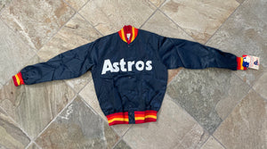 Vintage Houston Astros Felco Satin Baseball Jacket, Size Small