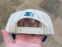 Load image into Gallery viewer, Vintage San Jose Sharks Starter Pinstripe Snapback Hockey Hat
