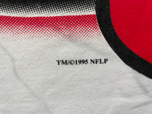 Vintage San Francisco 49ers All Out Fan Football TShirt, Size Medium