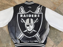 Load image into Gallery viewer, Vintage Los Angeles Raiders Chalk Line Fanimation Football Jacket, Size XL