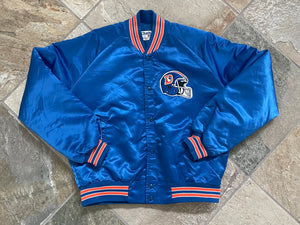 Vintage Denver Broncos Chalkline Satin Football Jacket, Size Large