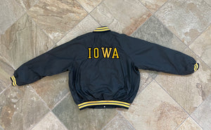 Vintage Iowa Hawkeyes Satin Nylon College Jacket, Size XL