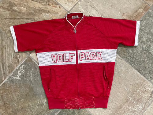 Vintage NC State Wolfpack Game Worn College Basketball Warmup Jacket