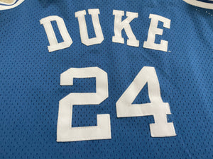 Vintage Duke Blue Devils Johnny Dawkins Nike College Basketball Jersey, Size Medium