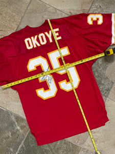 Christian Okoye Kansas City Chiefs Throwback Jersey – Best Sports Jerseys